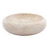 Waskom Donut Crème Marmer Ø 40 x H 12 cm
