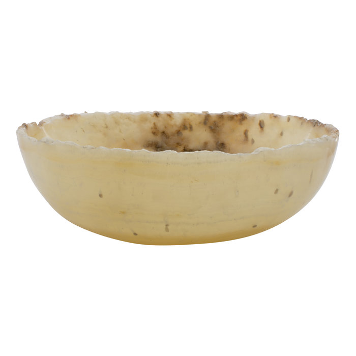 Indomarmer Obstschale aus Onyx