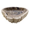 Waschbecken aus Versteinertes Holz 69x49x15cm