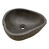 Waschbecken aus Flussstein 40x38x15cm