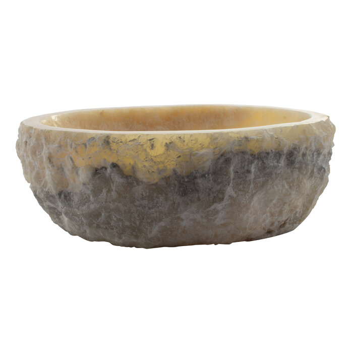 Indomarmer Wasbak van Onyx 46x41x15cm