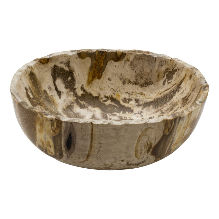 Indomarmer Petrified Wood Fruit bowl