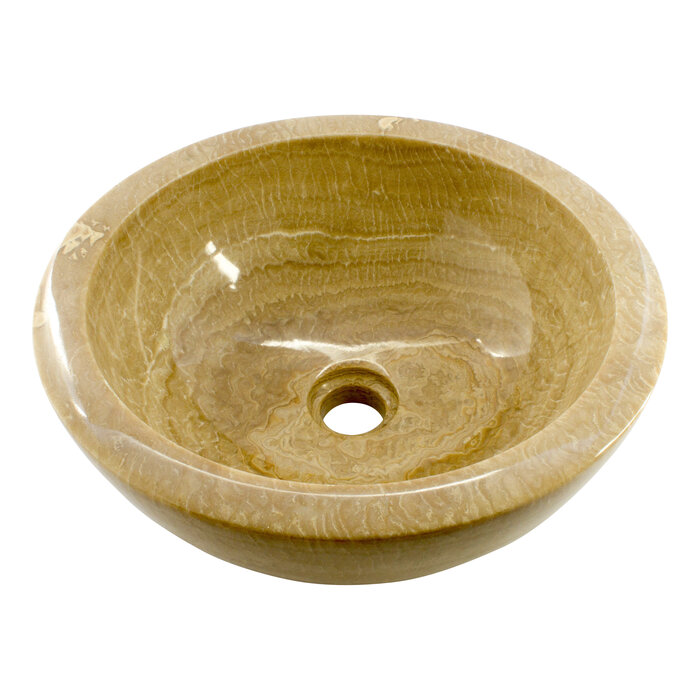 Indomarmer Sunset Onyx Wash bowl Ø 40 x H 15 cm