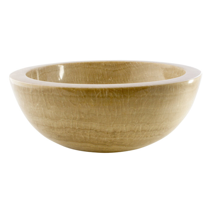 Indomarmer Sunset Onyx Wash bowl Ø 40 x H 15 cm