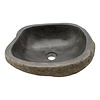 Indomarmer Rivierstenen Waskom 44x38x15cm