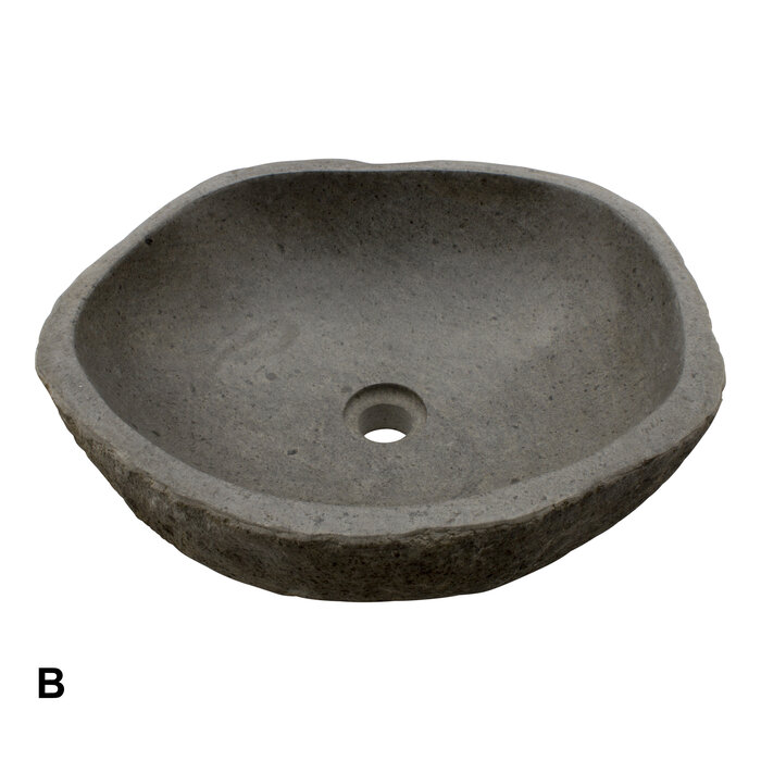 Indomarmer River Stone Washbasin Set