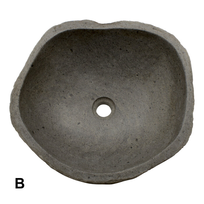 Indomarmer River Stone Washbasin Set