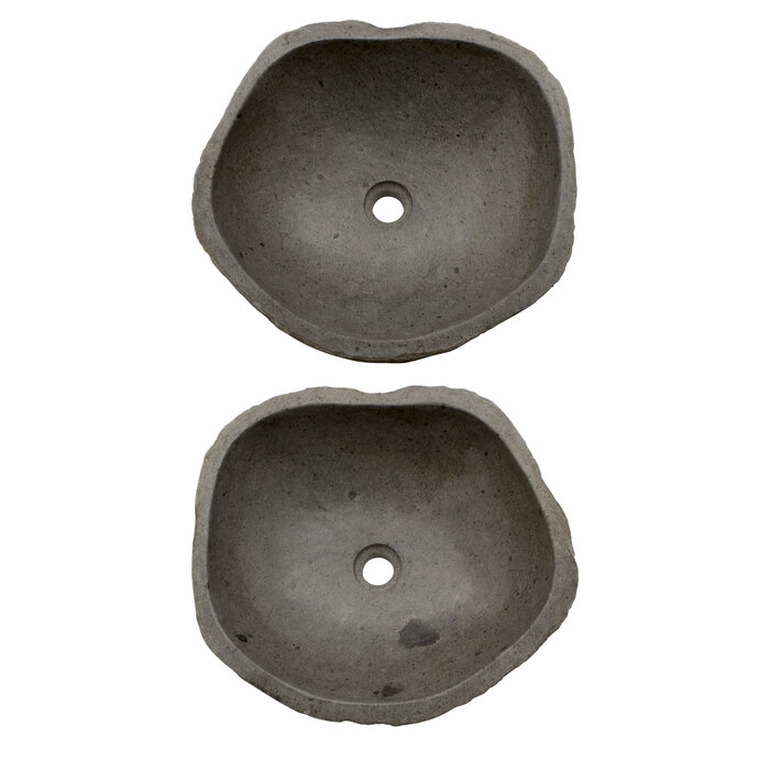 Indomarmer River Stone Washbasin Set