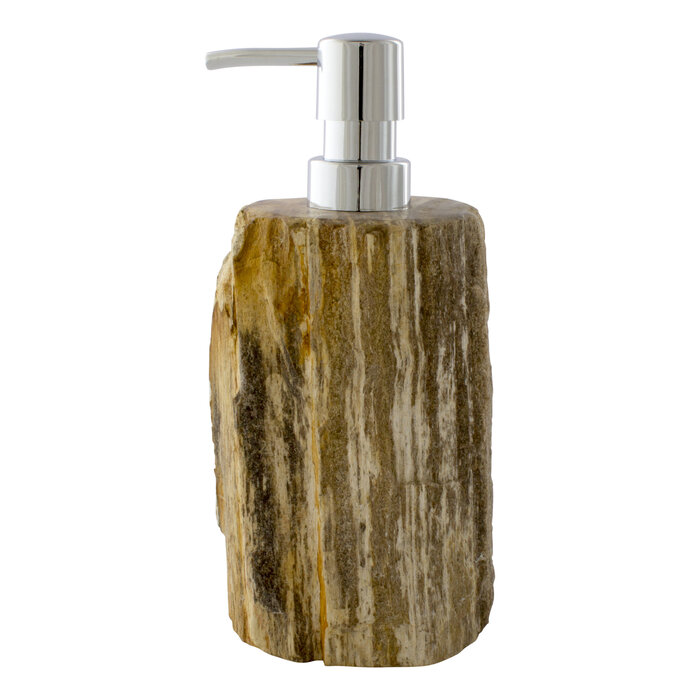 Indomarmer 4-Piece Petrified Wood Bath Set Liana