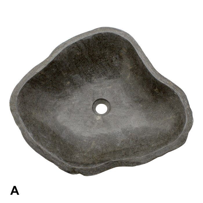 Indomarmer River Stone Washbasin Set