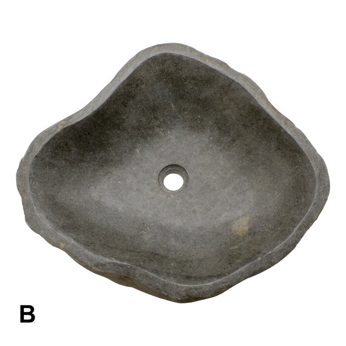 Indomarmer River Stone Washbasin Set