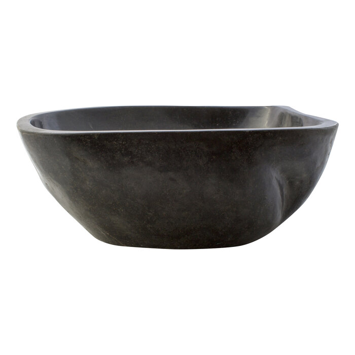 Indomarmer Polished River Stone Wash Bowl 41x38x15cm