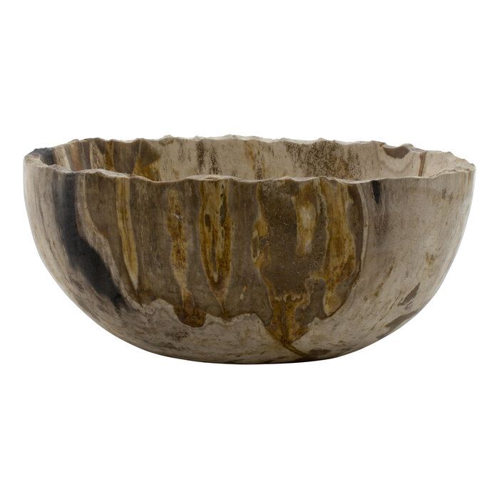 Indomarmer Petrified Wood Fruit bowl
