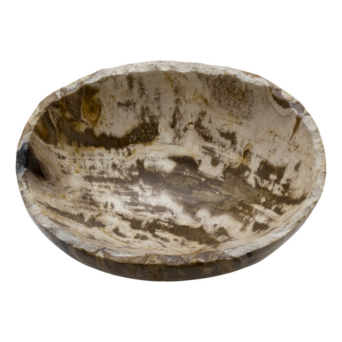 Indomarmer Petrified Wood Fruit bowl