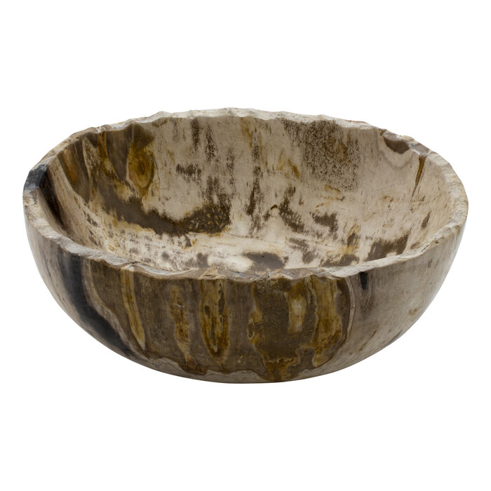 Indomarmer Petrified Wood Fruit bowl