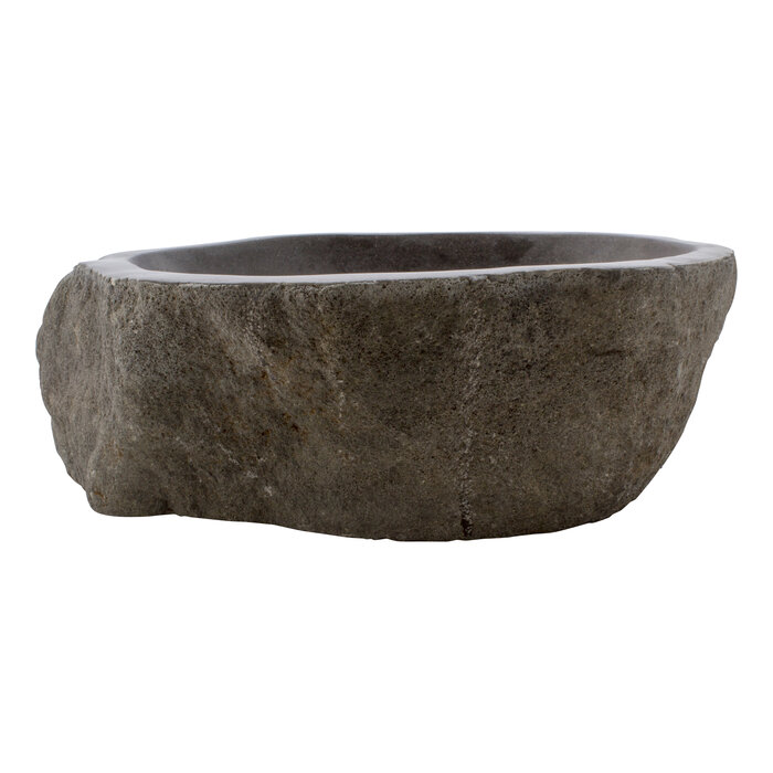 Indomarmer Rivierstenen Waskom 46x38x15cm