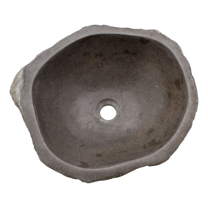Indomarmer Rivierstenen Waskom 46x38x15cm