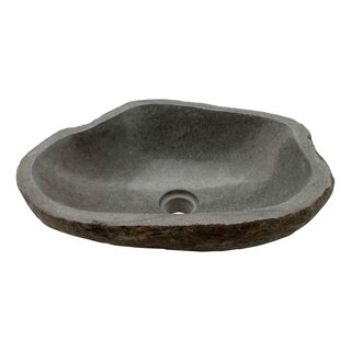 Indomarmer River Stone Washbasin 46x33x15cm