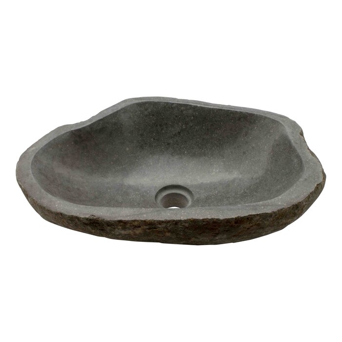 Indomarmer Rivierstenen Waskom 46x33x15cm