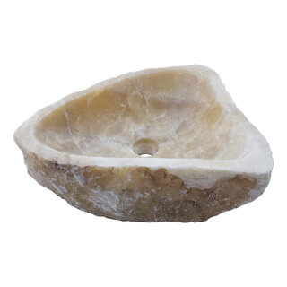 Indomarmer Wasbak van Onyx 50x44x15cm