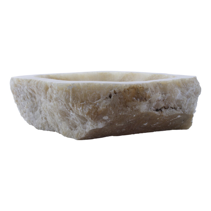 Indomarmer Wasbak van Onyx 56x46x15cm