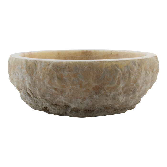 Indomarmer Wasbak van Onyx 48x42x15cm