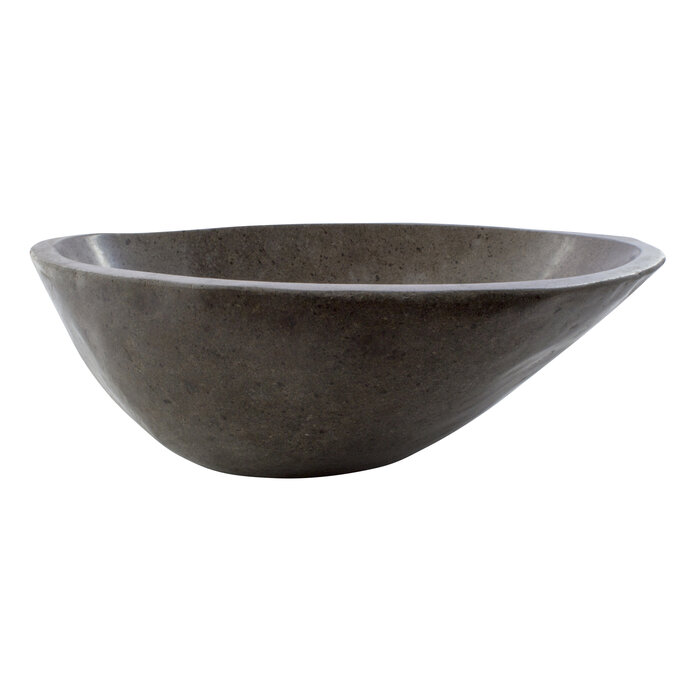 Indomarmer Polished River Stone Wash Bowl 45x40x15cm