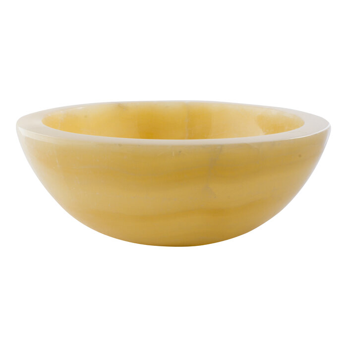 Indomarmer Onyx Waskom Ø 40 x H 15 cm