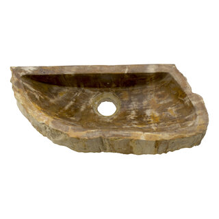 Indomarmer Toilet Fountain of Petrified Wood