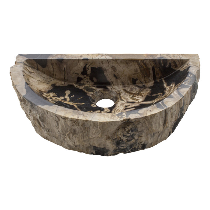 Indomarmer Toiletfontein van Versteend Hout