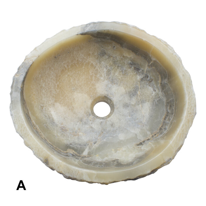 Indomarmer Set Waskommen van Onyx