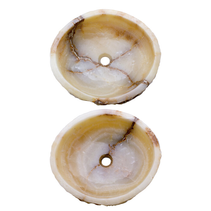 Indomarmer Set Waskommen van Onyx