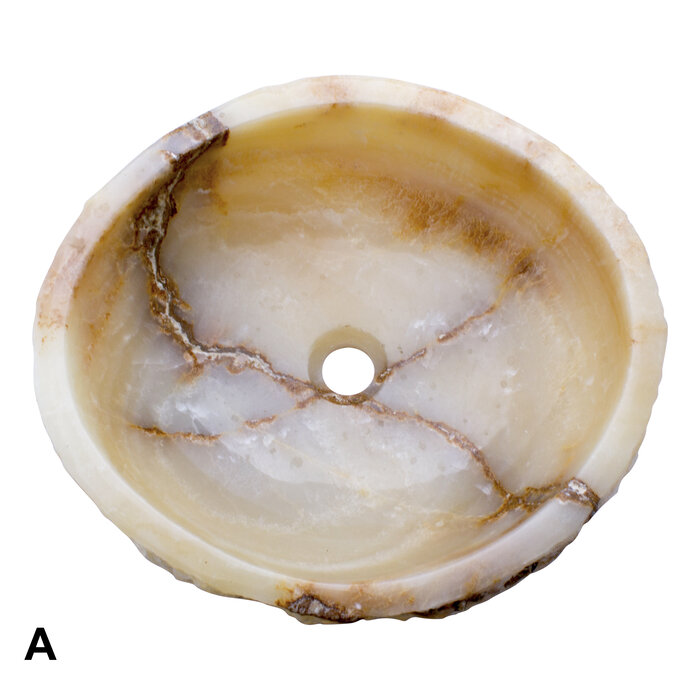 Indomarmer Onyx Washbasin Set