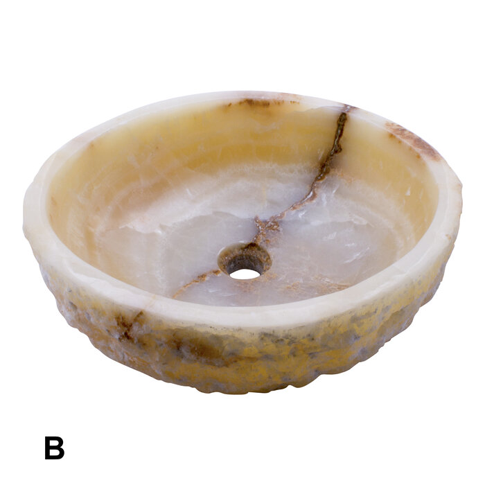 Indomarmer Set Waskommen van Onyx