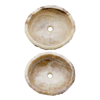 Indomarmer Onyx Washbasin Set