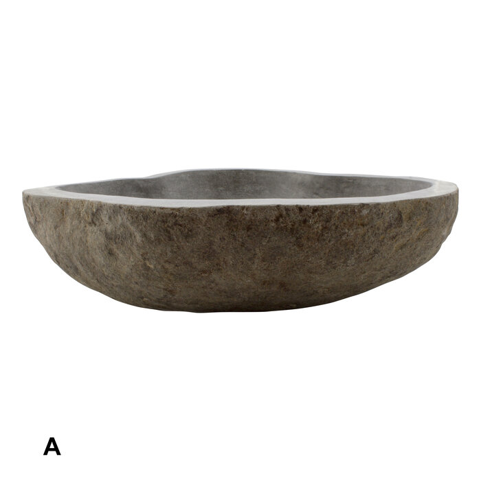 Indomarmer River Stone Washbasin Set