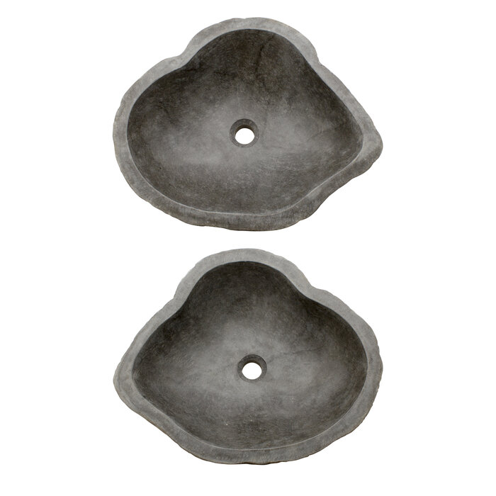 Indomarmer River Stone Washbasin Set