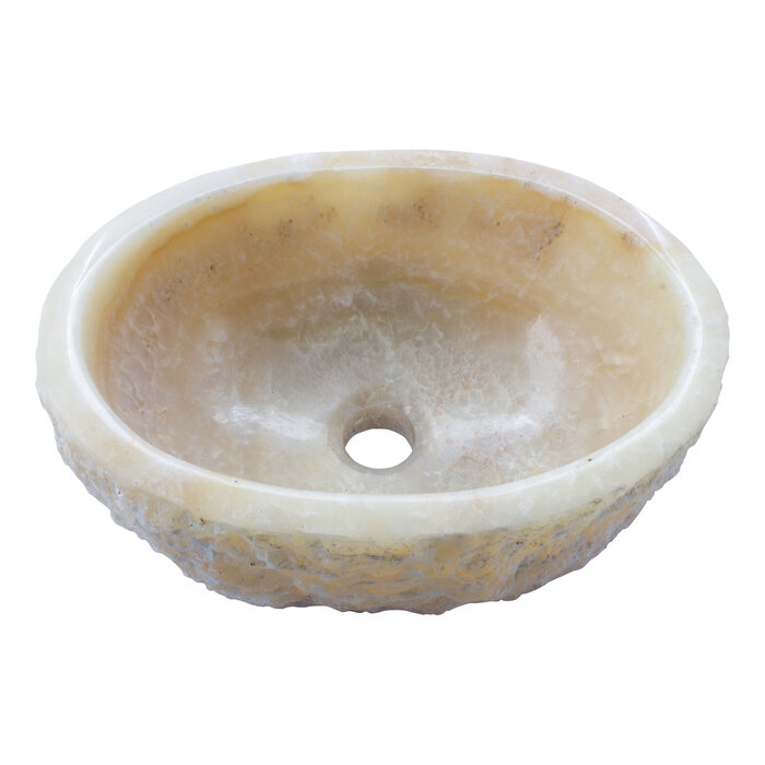 Indomarmer WC-Becken aus Onyx 36x27x15cm