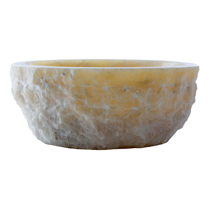 Indomarmer WC-Becken aus Onyx 37x27x15cm