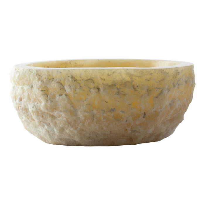 Indomarmer WC-Becken aus Onyx 36x27x15cm