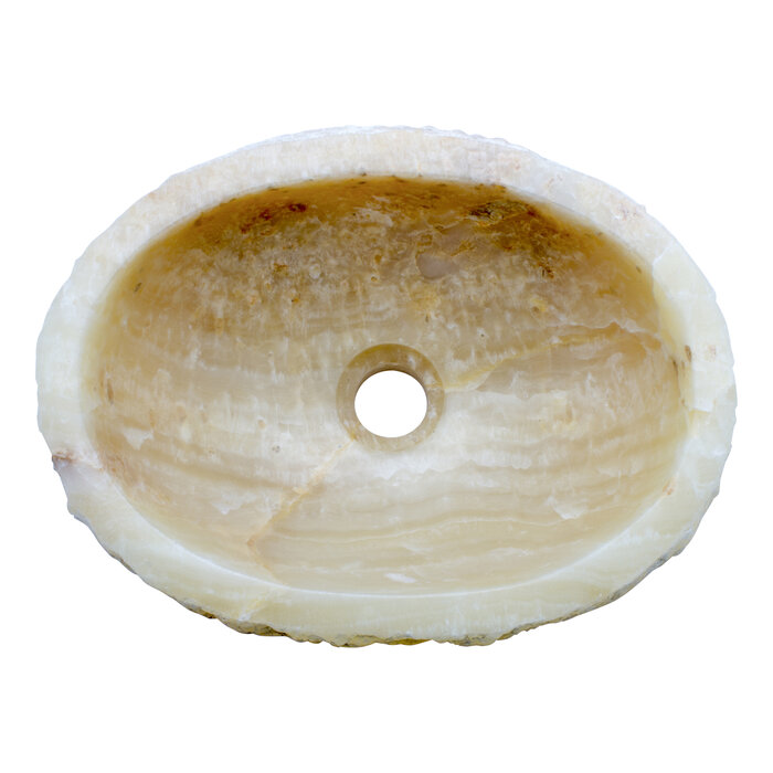 Indomarmer Toiletfontein van Onyx 36x27x15cm