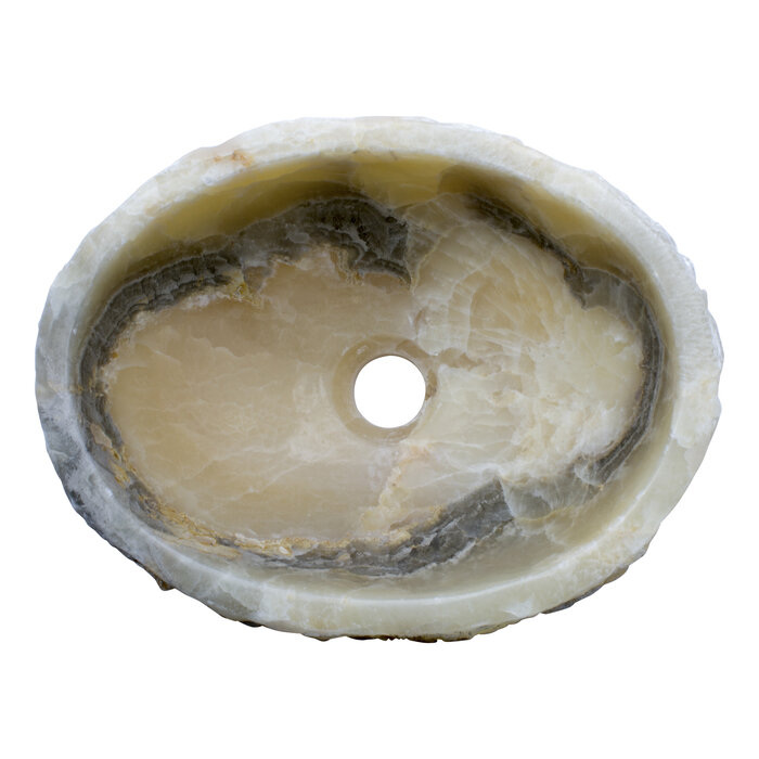 Indomarmer Toiletfontein van Onyx 36x27x15cm