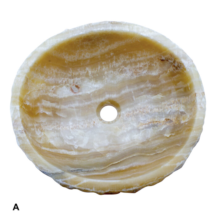 Indomarmer Set Waskommen van Onyx