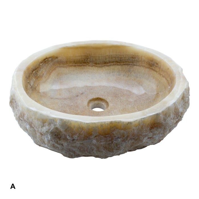 Indomarmer Onyx Washbasin Set