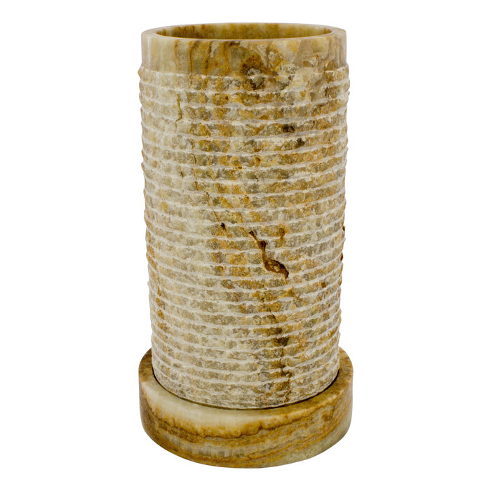 Indomarmer Cylinder Table lamp Onyx