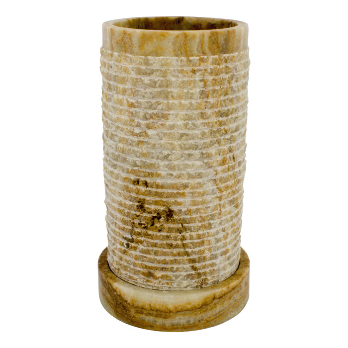 Indomarmer Cylinder Table lamp Onyx