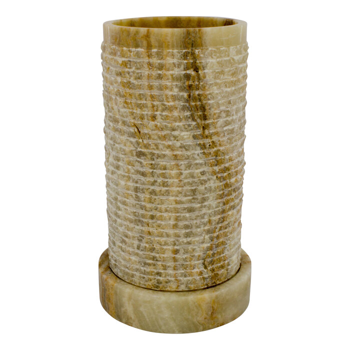 Indomarmer Cylinder Table lamp Onyx