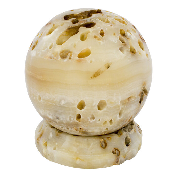 Indomarmer Ball lamp Onyx