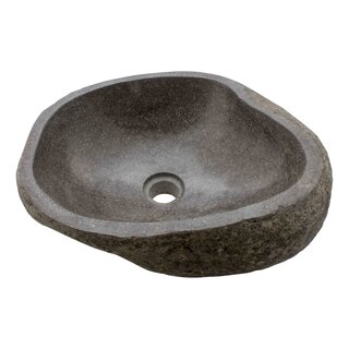 Indomarmer River Stone Washbasin 43x34x15cm