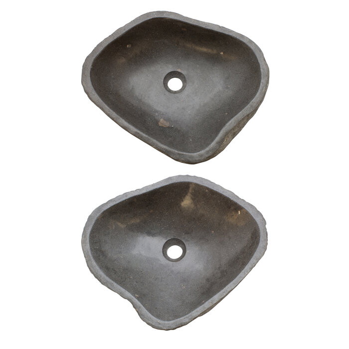 Indomarmer River Stone Washbasin Set
